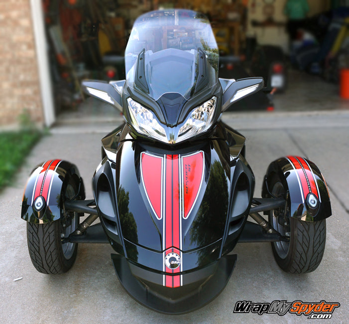 Frunk Insert Racing Stripe Kit - Cheak