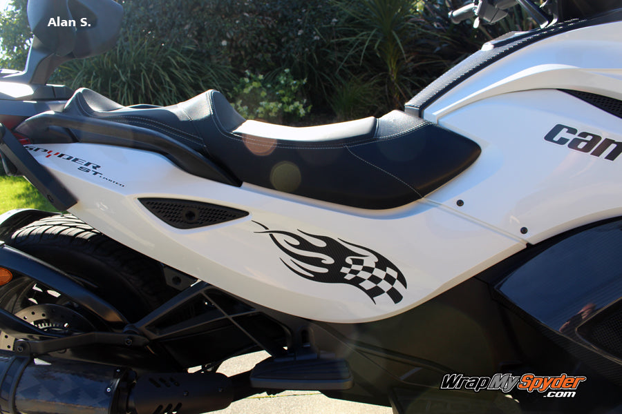 Decal Kit - Checker Flame