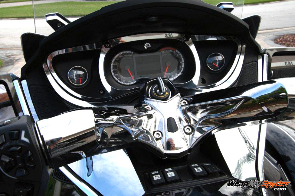 Chrome dash kit for Spyder RT