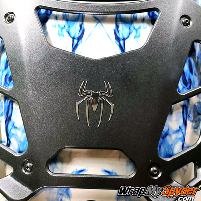 Chrome-spider-emblem-for-all-models-of-can-am-spyder-2x2.5-showing
