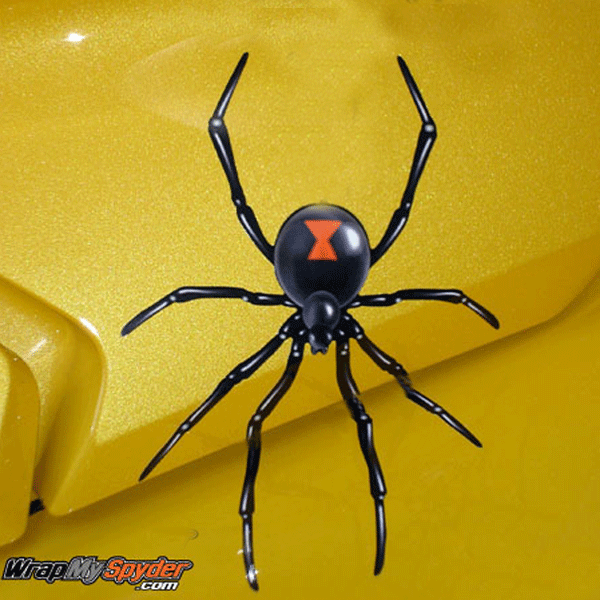 3D Widow Maker Spider Small Decal