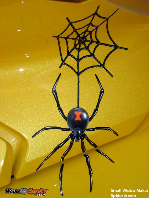 Close up shot of 3D Widow Maker