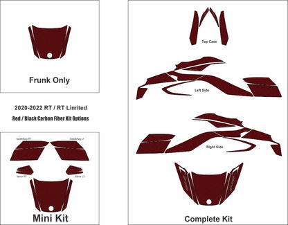 Kit Options - RED-BLACK CARBON FIBER