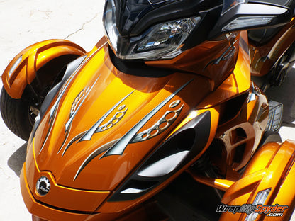 Cosmos Orange tone Spyder ST graphics kit