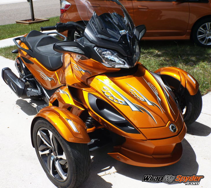 Cosmos Orange tone Spyder ST graphics kit