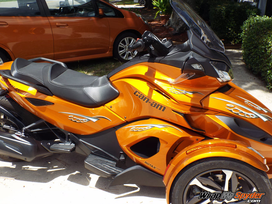 Cosmos Orange tone Spyder ST side panels