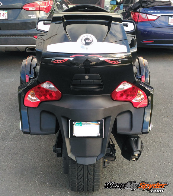 Cosmos Red RT graphics kit rear