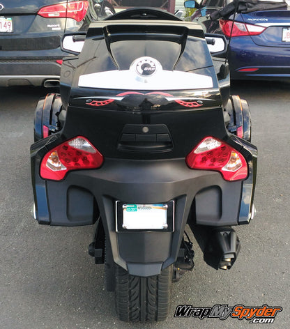 Cosmos Red RT graphics kit rear