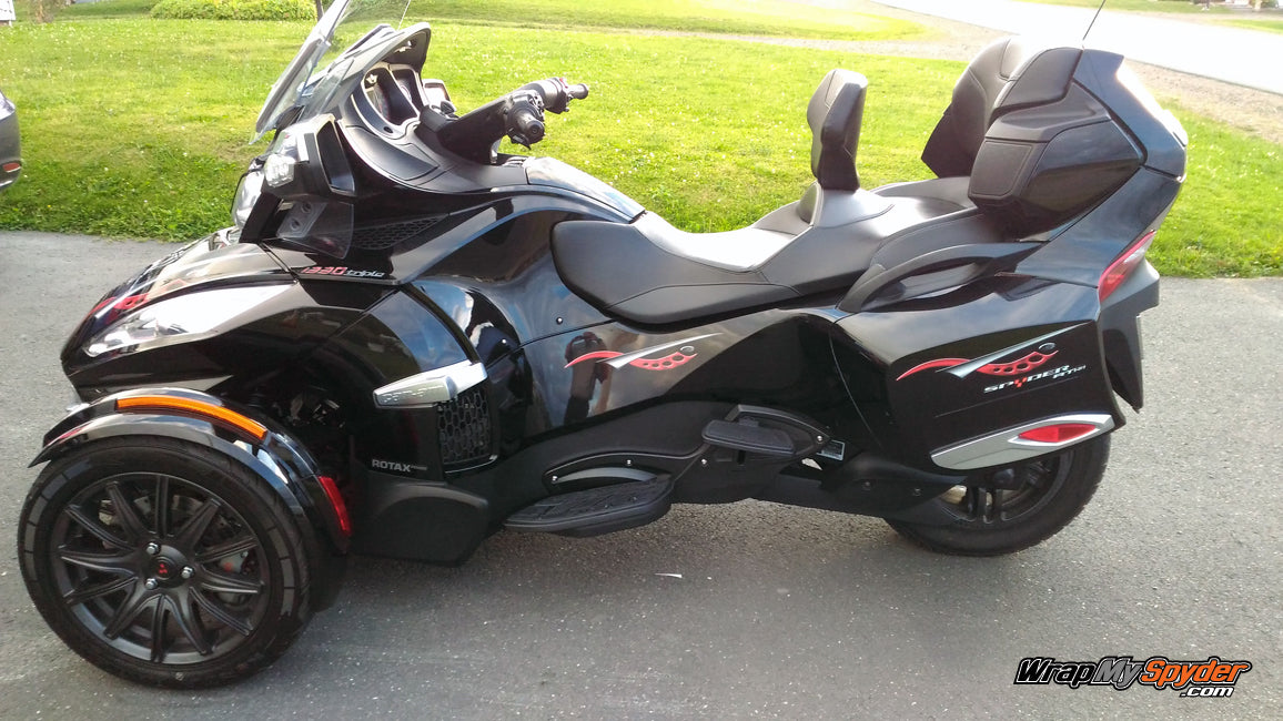 Cosmos Red RT graphics kit side