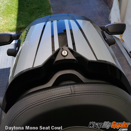 Daytona STYLE-Mono-Seat-Cowl-Silver-Met