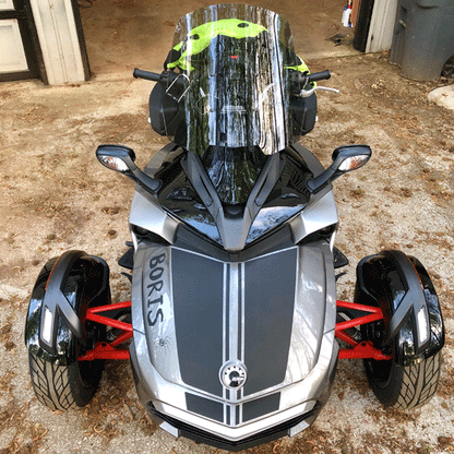 Daytona-Racing-Stripe-with optional-nose-extension