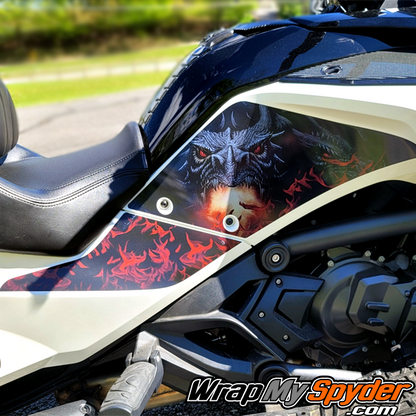 Dragon-F3-Knee-Panel-protection-kit-protects-with-style-available-for-all-models-Can-am-Spyder-F3