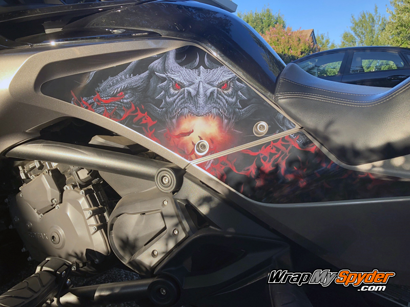 Dragon F3 Knee Panel kit