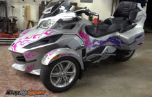 Decal Kit - Dragon Pink/Purple Flames