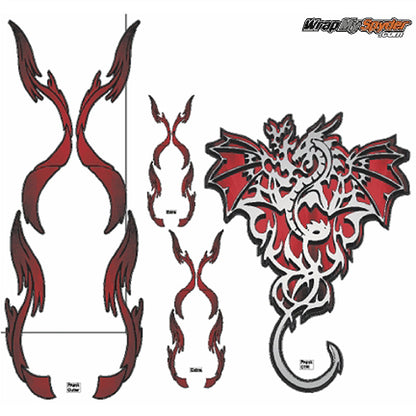 Dragon Furery Red elements