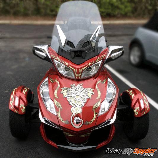 Dragons fury-gold Spyder kit