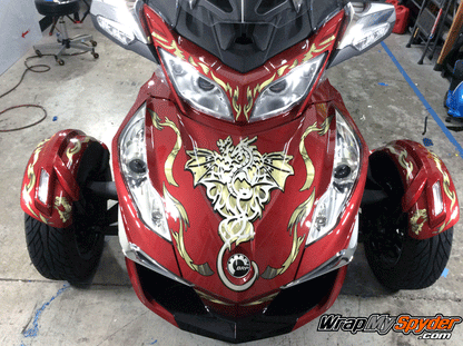 Dragons fury-gold Spyder kit