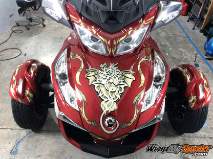 Dragons fury-gold Spyder kit