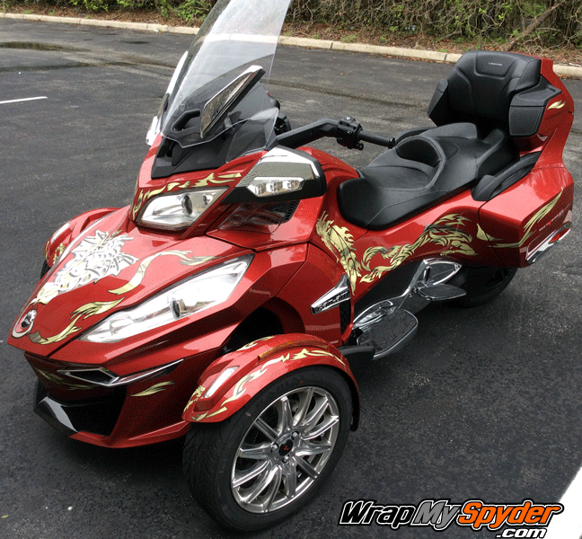 Dragons fury-gold Spyder kit