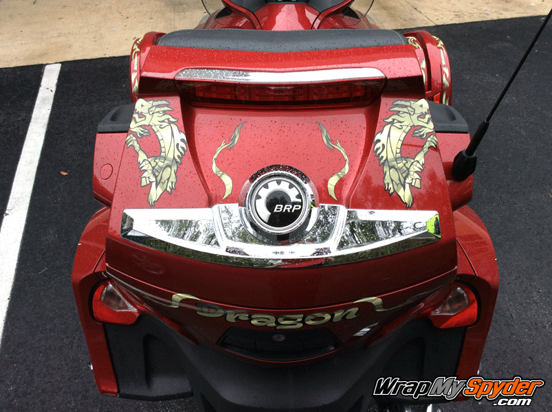 Dragons fury-gold Spyder kit