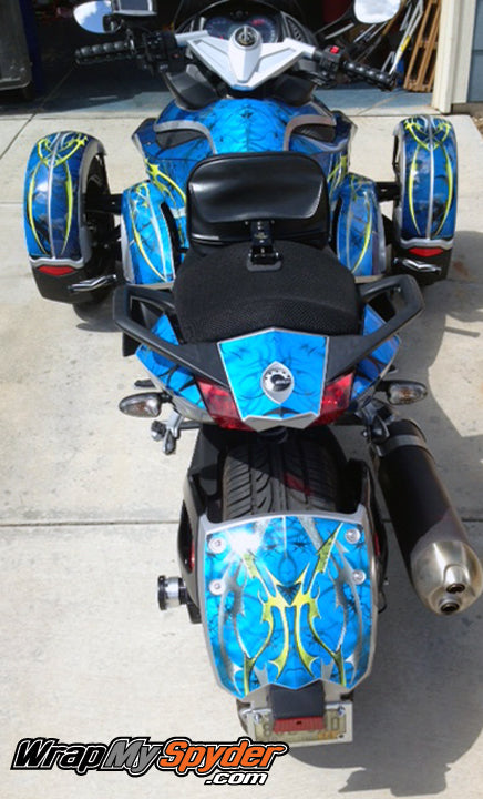 Dragons Tail RS body wrap for can am Spyder motorcycle