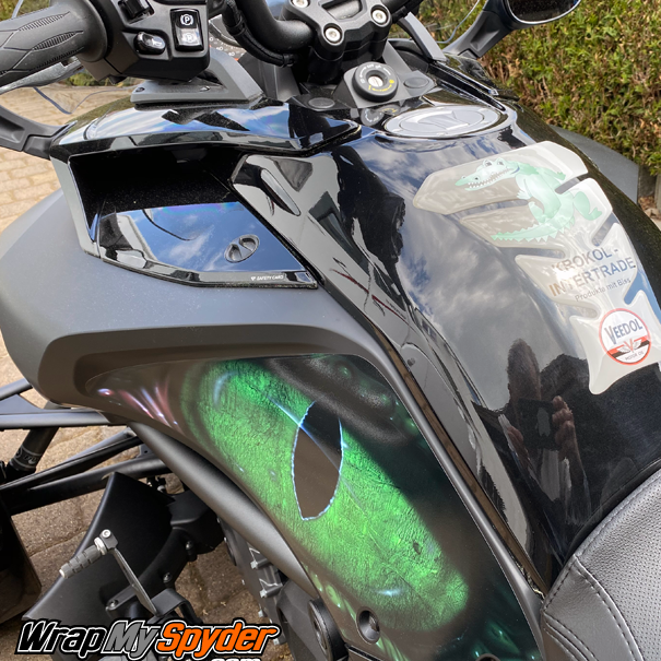 Can am spyder f3 knee panel kit EYE-on-you
