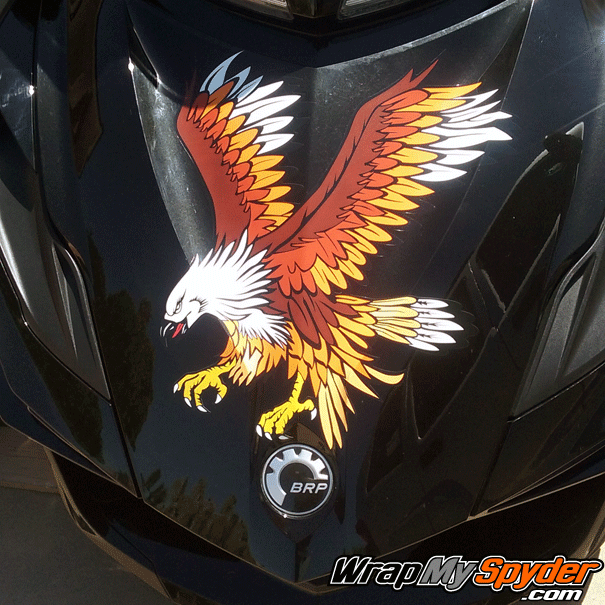 Eagle Pride full color graphics kit for Can-am Spyder