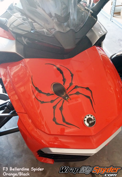 F3 Bellerdine spider with orange accents