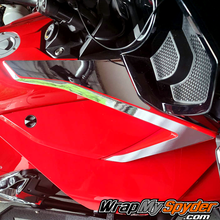 PVC Conform Chrome Spyder F3-F3S Boomerang Side Panel Insert