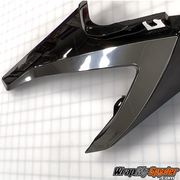 Can-am Spyder F3-F3S Boomerang PVC Conform Chrome Side Panel Insert. This is not a decal vinyl sticker.
