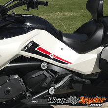 F3 Knee Panel Racing Stripe Kit - Break Stripe