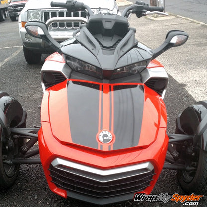 Spyder F3-Daytona Racing stripe