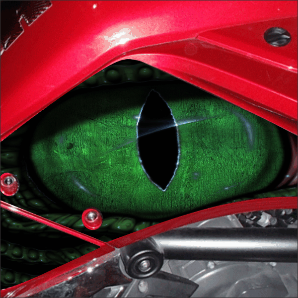 BRP Spyder F3 Eye on you knee panel kit