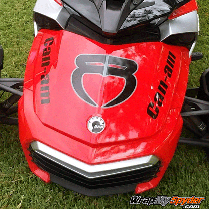 F3-Fang frunk kit Black-Gray