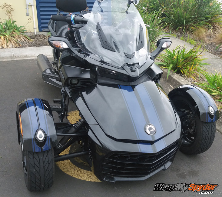 F3 GT Racing stripes with optional Classic fenders