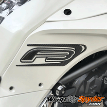 F3-Knee-Protector-real carbon fiber Domed 3D