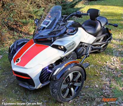 F3 Frunk Racing Stripe Kit - Le Mans