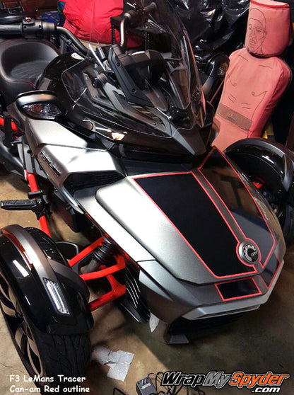 F3 LeMans Tracer frunk stripe