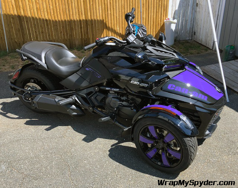 BRP Can-am F3-LeMans racing stripe w--can-am-text-Purple