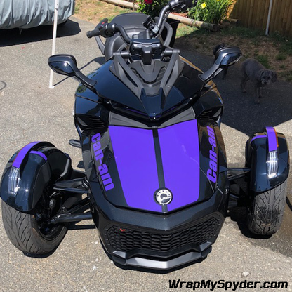 BRP Can-am Spyder F3-LeMans-with can-am-text-Purple