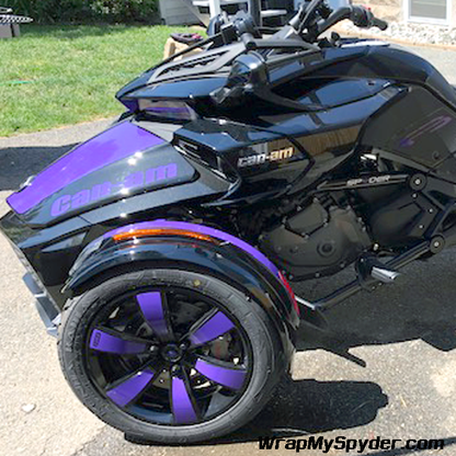 BRP Can-am F3 Block Wheel kit with 2019 Fender tops