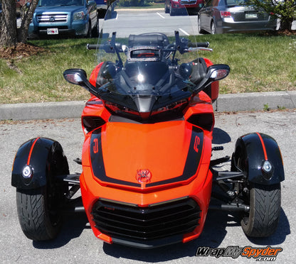 BRP Can-am Spyder F3 Leblanc Racing stripe kit