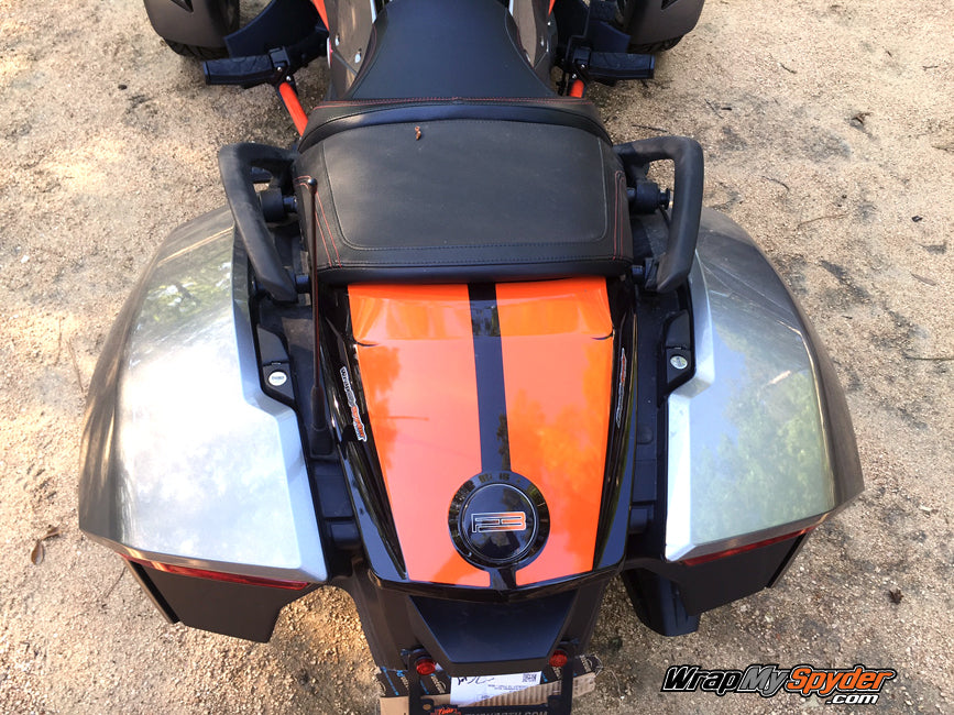 F3 Lemans T-L Tail racing stripe can-am Red