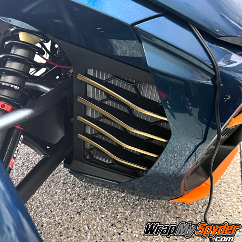 F3 Radiator Grill Bar Accent Decal Set
