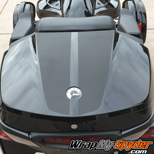 Rear-Top-Case-LeMans-kit textured carbon fiber black