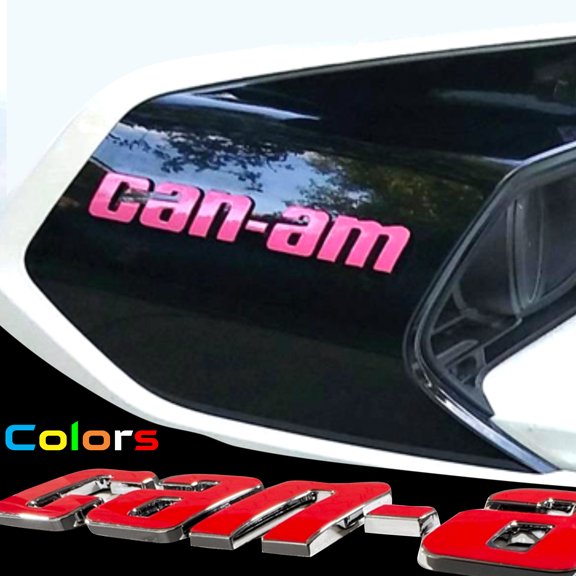 F3 Side Panel Faring Can-am Text colored