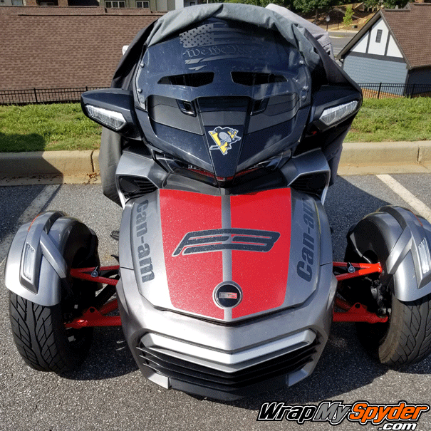 F3-Slant-Lemans Um Red-Um Black with Can-am text