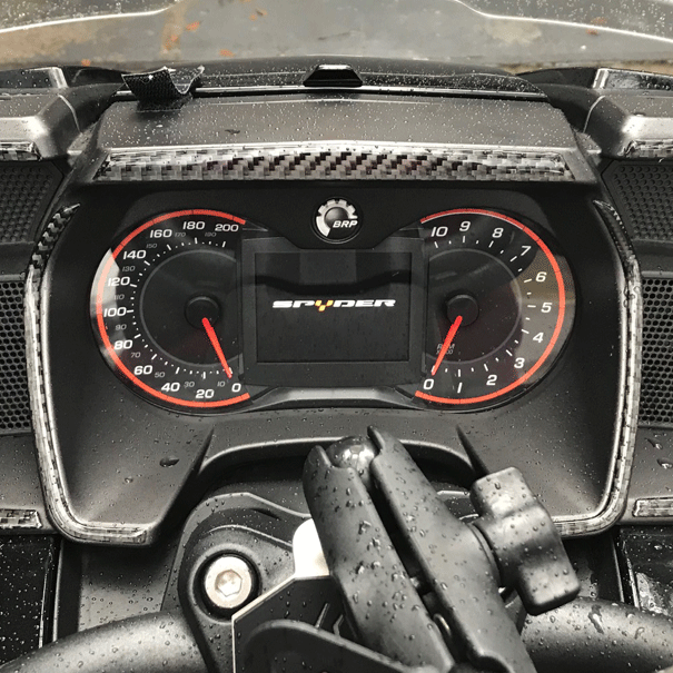 F3-Speaker-gauge-kit Real Carbon Fiber