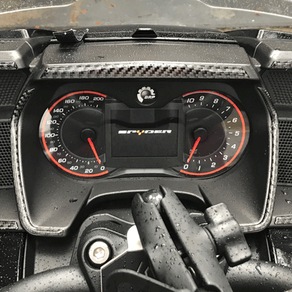 F3-Speaker-gauge-kit Real Carbon Fiber