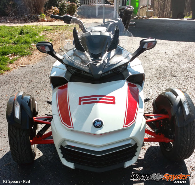 F3 Spears kit Ultra Metallic Red